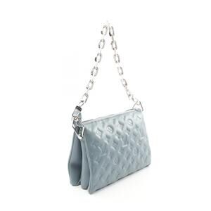 Louis Vuitton Blue Bag Monogram Leather Shoulder Coussin